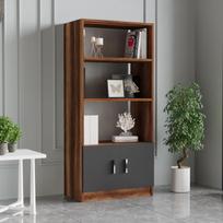 graikiniai riesutai - Kalune Design Knygų lentynas Vario D - Baroque, Anthracite - 2 nuotrauka