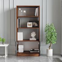 graikiniai riesutai - Kalune Design Knygų lentynas Vario D - Baroque, Anthracite - 5 nuotrauka