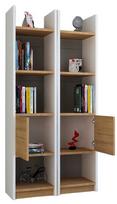 Pastatoma lentyna Kalune Design Esbi 102, balta/ruda