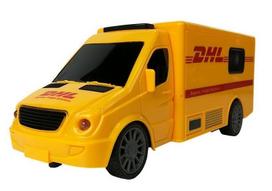 Žaislinis automobilis LEAN Toys Truck DHL 7081, universali