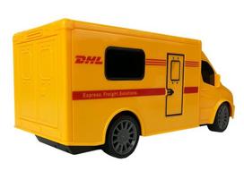 universalus dangtis - Žaislinis automobilis LEAN Toys Truck DHL 7081, universali - 2 nuotrauka