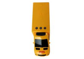 universalus dangtis - Žaislinis automobilis LEAN Toys Truck DHL 7081, universali - 3 nuotrauka