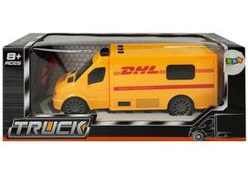 universalus dangtis - Žaislinis automobilis LEAN Toys Truck DHL 7081, universali - 4 nuotrauka