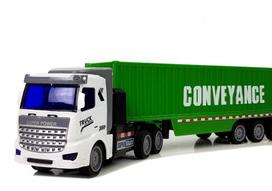 rc sunkvezimis - Žaislinė sunkioji technika LEAN Toys Truck LT9082, 350 mm - 2 nuotrauka