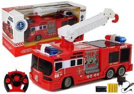 Žaislinė gaisrinės mašina LEAN Toys Fire & Rescue LT7221, 280 mm