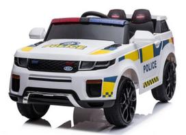 Akumuliatorinė mašina LEAN Toys Police, balta