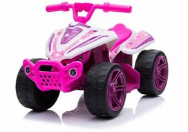 rozinis keturratis - Žaislinis akumuliatorinis keturratis LEAN Toys TR1805, rožinė - 2 nuotrauka