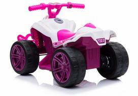 rozinis keturratis - Žaislinis akumuliatorinis keturratis LEAN Toys TR1805, rožinė - 3 nuotrauka