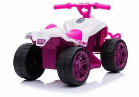 rozinis keturratis - Žaislinis akumuliatorinis keturratis LEAN Toys TR1805, rožinė - 5 nuotrauka