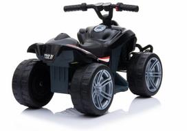 akumuliatorinis keturratis - Žaislinis akumuliatorinis keturratis LEAN Toys TR1805, juoda - 5 nuotrauka