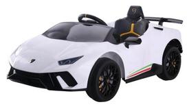 Akumuliatorinė mašina LEAN Toys Lamborghini Huracan, balta