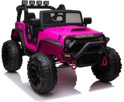 Akumuliatorinė mašina LEAN Toys Jeep JC666, rožinė