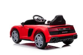 audi masina - Akumuliatorinė mašina LEAN Toys Audi R8, raudona - 5 nuotrauka