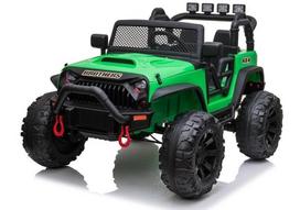 Akumuliatorinė mašina LEAN Toys Jeep JC666, žalia