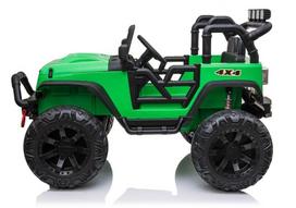 auto ledai - Akumuliatorinė mašina LEAN Toys Jeep JC666, žalia - 3 nuotrauka