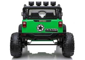 auto ledai - Akumuliatorinė mašina LEAN Toys Jeep JC666, žalia - 5 nuotrauka