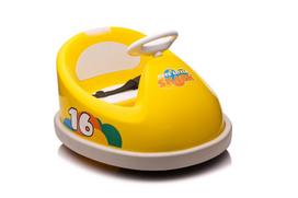 elektromobilis vaikiska masina - Akumuliatorinė mašina LEAN Toys Cute Little Shark, geltona - 5 nuotrauka