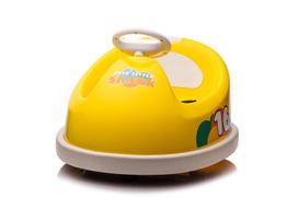 elektromobilis vaikiska masina - Akumuliatorinė mašina LEAN Toys Cute Little Shark, geltona - 7 nuotrauka