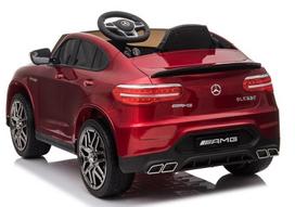 elektromobilis vaikiska masina - Akumuliatorinė mašina LEAN Toys Mercedes QLS-5688, raudona - 4 nuotrauka