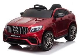 elektromobilis vaikiska masina - Akumuliatorinė mašina LEAN Toys Mercedes QLS-5688, raudona - 6 nuotrauka