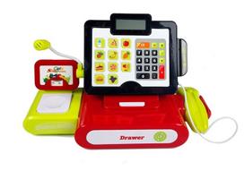 zaisline kasa - Parduotuvės žaislai LEAN Toys Cash Register LT4463 - 2 nuotrauka