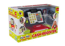zaisline kasa - Parduotuvės žaislai LEAN Toys Cash Register LT4463 - 4 nuotrauka