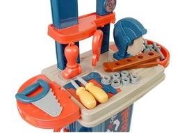 zaislas pjuklas - Žaislinis meistro įrankių rinkinys LEAN Toys Workbench - 3 nuotrauka