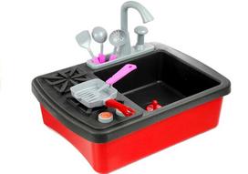 virtuves kriaukle - Žaisliniai virtuvės reikmenys LEAN Toys Sink And Stove LT2584 - 3 nuotrauka