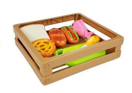 ivairios pjaustymo - Žaisliniai virtuvės reikmenys LEAN Toys Can Cut The Food LT4451 - 2 nuotrauka