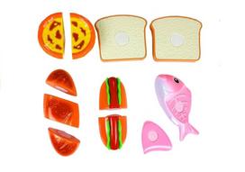 ivairios pjaustymo - Žaisliniai virtuvės reikmenys LEAN Toys Can Cut The Food LT4451 - 6 nuotrauka