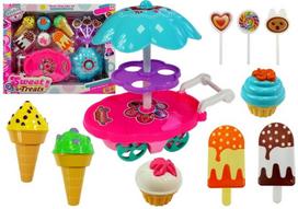 Parduotuvės žaislai LEAN Toys Sweet Treats Shop Play Set LT4617