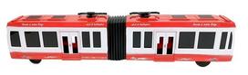 toys su - Tramvajus LEAN Toys Trolleybus LT5777, balta/raudona - 3 nuotrauka