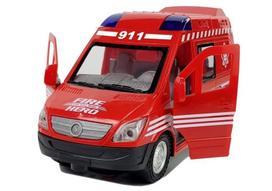Žaislinis automobilis LEAN Toys Storm Fire Hero LT5393, raudona