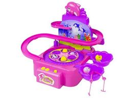zvejybos zaidimas - Stalo žaidimas LEAN Toys Cute Dolphine Park LT7417, EN - 2 nuotrauka