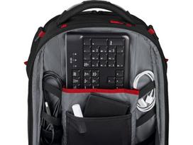 kompiuterio deklas 17 - Wenger PlayerOne Gaming NB 17.3, juoda/raudona, 29 l, 17.3" - 6 nuotrauka