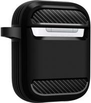 ausines apple airpod - Spigen Rugged Armor Apple Airpods Matte Black - 4 nuotrauka