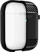 ausines apple airpod - Spigen Rugged Armor Apple Airpods Matte Black - 10 nuotrauka