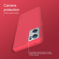 oneplus nord deklas - Nillkin "Super Frosted Back Cover OnePlus Nord CE 2 5G" White - 3 nuotrauka