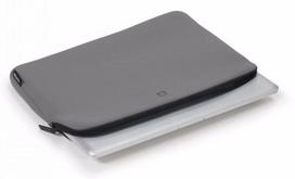 casio pilkas - Dicota Notebook Case 12-12.5" Grey - 3 nuotrauka