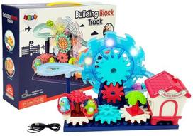 Edukacinis žaislas LEAN Toys Building Block Track LT7895