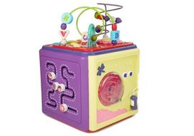 lavinamasis kubas - Lavinimo žaislas LEAN Toys Educational Cube Labyrinth Piano - 2 nuotrauka