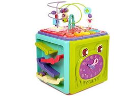 lavinamasis kubas - Lavinimo žaislas LEAN Toys Educational Cube Labyrinth Piano - 3 nuotrauka