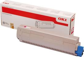 Toneris OKI magenta | 10000 pgs | MC873