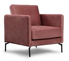 Fotelis Kalune Design Sino, rožinis