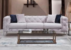 Pirkti Trivietė sofa Kalune Design Como, šviesiai pilka - Photo 3
