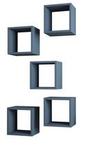 Pakabinama lentyna Kalune Design Box Cube, mėlyna