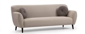 Kalune Design 3 vietų sofa Enna - rusvai gelsvas