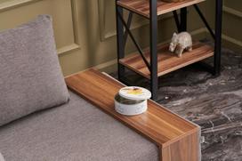 foteliai kampiniai - Kalune Design 1 sėdynės sofa Fly Left - Brown - 6 nuotrauka