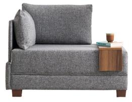 Kalune Design 1 sėdynės sofa Fly Armchair Left - Pilkas