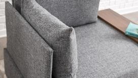 foteliai kampiniai - Kalune Design 1 sėdynės sofa Fly Armchair Left - Pilkas - 9 nuotrauka